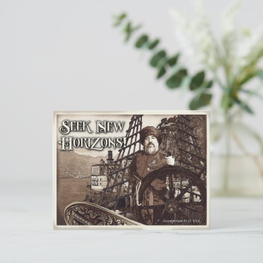 新しい地平線のポストカード ポストカード (スタンド正面)