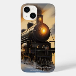 新しい地平線へと蒸気の力を込めて Case-Mate iPhone 14ケース