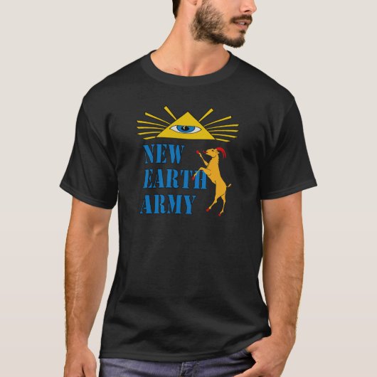 新しい地球の軍隊 Tシャツ (正面)