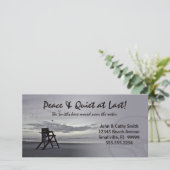 新しい場所！住所の変カスタム更 案内状 (スタンド正面)