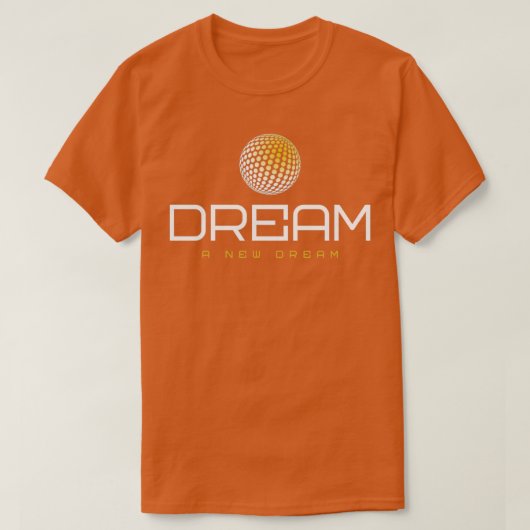 新しい夢を見る Tシャツ (デザイン正面)