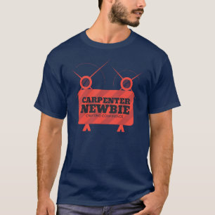 新しい大工 大工の弟子 大工 Tシャツ