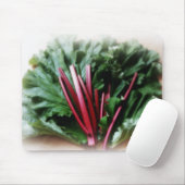 新しい大黄の茎および葉 マウスパッド (マウス)