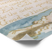 「新しい天国が始まると」 ポスター (角)