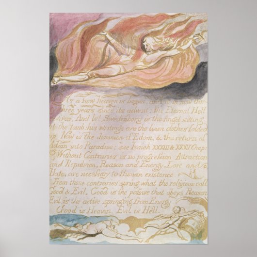 「新しい天国が始まると」 ポスター (正面)