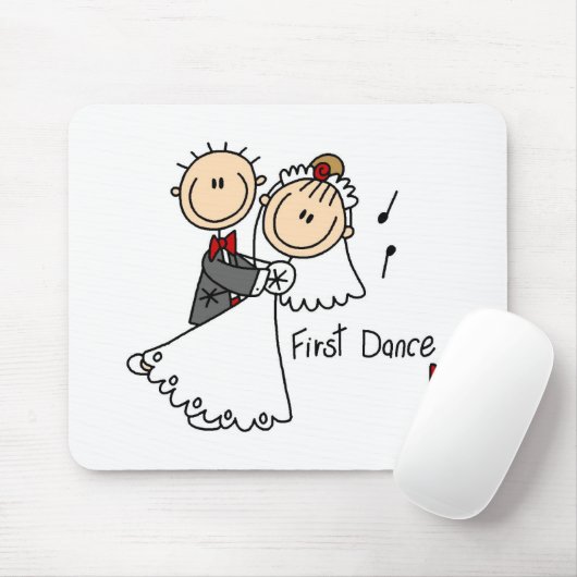 新しい夫および妻は最初にマウスパッドを踊ります マウスパッド (マウス)