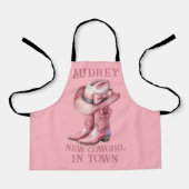 新しい女性のカーボーイインタウン エプロン (正面)