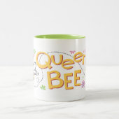 新しい女王バチのコーヒー・マグ ツートーンマグカップ (中央)
