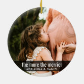 新しい妊娠メリーが増えるほど |お知らせ セラミックオーナメント (裏面)