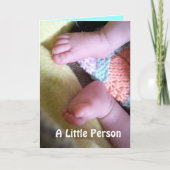 新しい妊娠告知カード 案内状 (正面)