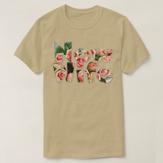 新しい妻 Tシャツ (デザイン正面)