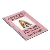 新しい姉 – ベビーへのメモ –  ノートブック (右側)