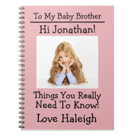 新しい姉 – ベビーへのメモ –  ノートブック