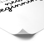 新しい始まりの兆しに甘結婚い結末 ポスター (角)