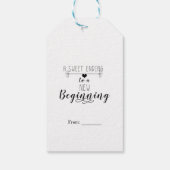 新しい始まりの結婚式の引き出物に甘い結末 ギフトタグ (裏面)