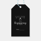 新しい始まりの結婚式の引き出物に甘い結末 ギフトタグ (裏面)