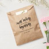 新しい始まりの結婚式の引き出物に甘い結末 フェイバーバッグ (封をした状態)