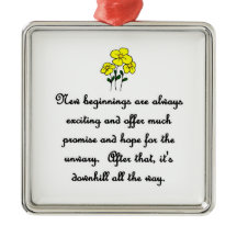 新しい始まりは常に刺激的で提供される