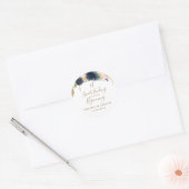 新しい始まりへの甘い結婚結末 ラウンドシール (封筒)