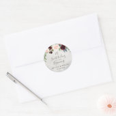 新しい始まりへの甘い結婚結末 ラウンドシール (封筒)