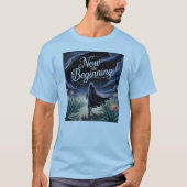 新しい始まりへの道 Tシャツ (正面)