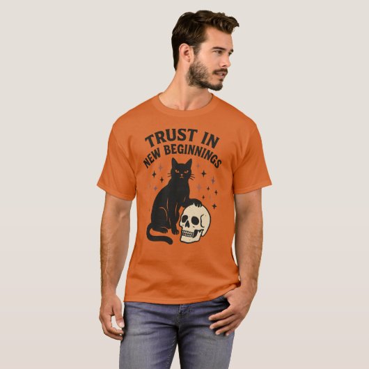 新しい始まりを信じて。 Tシャツ (正面フル)