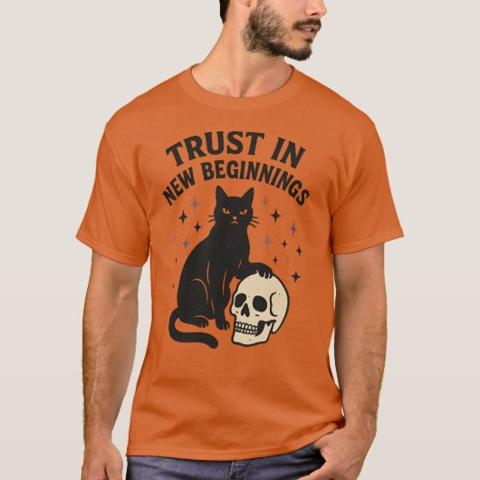 新しい始まりを信じて。 Tシャツ (正面)