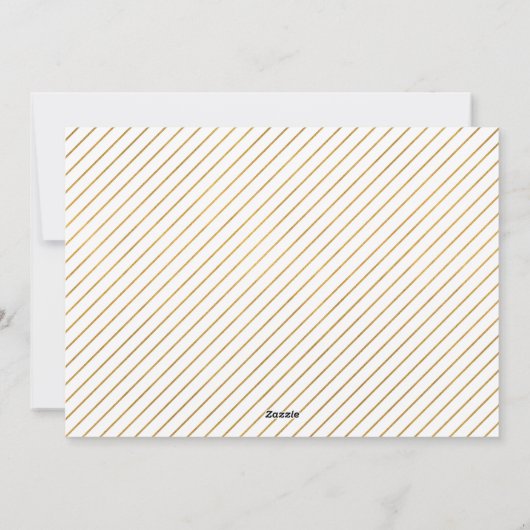 新しい始まりメリークリスマス金ゴールド シーズンカード (裏面)