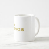 新しい始まり コーヒーマグカップ (正面右)