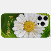 新しい始まり – デイジーフラワーパワー Case-Mate iPhoneケース (裏面 (横))
