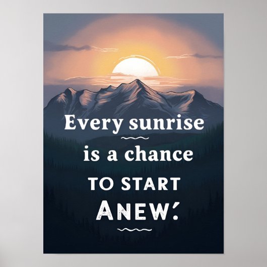 新しい始まり ポスター (正面)