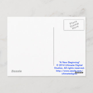 新しい始まり ポストカード