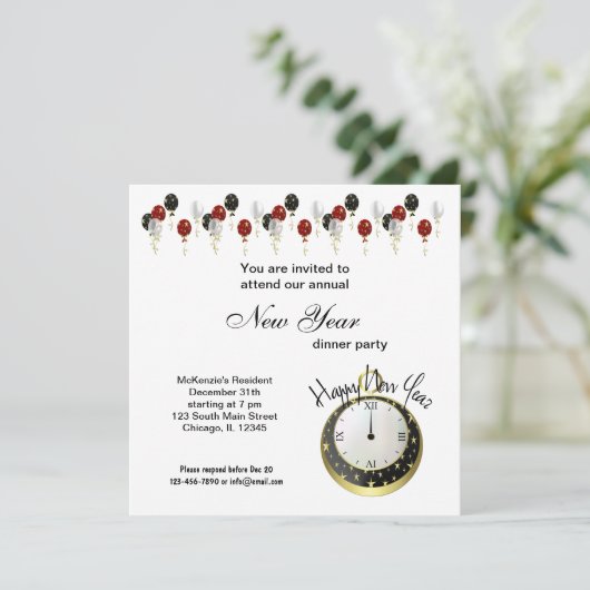 新しい始まり 招待状 (スタンド正面)