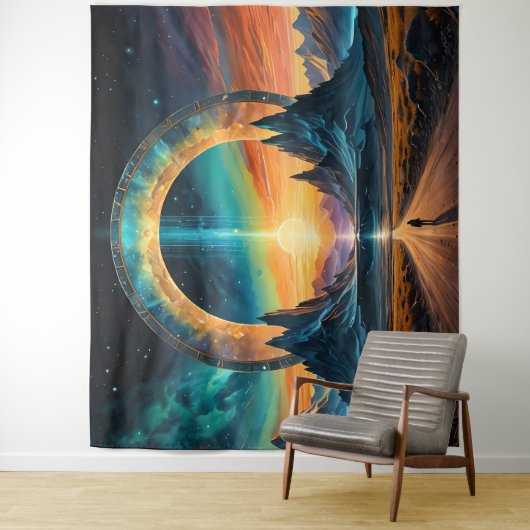 新しい始まり：石段をステップスルー タペストリー (インサイチュ)