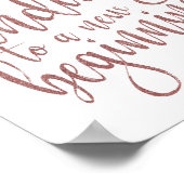 新しい始めのバラ金ゴールド標識に甘い結末 ポスター (角)