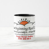 新しい始めの不動産11のozのマグ マグカップ (中央)