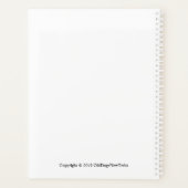 新しい始めの世界 プランナー手帳 (裏面)