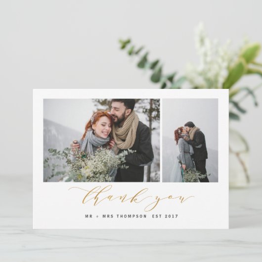 新しい始めはYOU-GOLDを感謝していしています サンキューカード (スタンド正面)