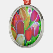 新しい始め メタルオーナメント (左)