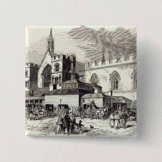 新しい委員会部屋、英国下院 缶バッジ (正面)