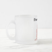 新しい姪のTシャツおよびギフトの叔母さん フロストグラスマグカップ (左)