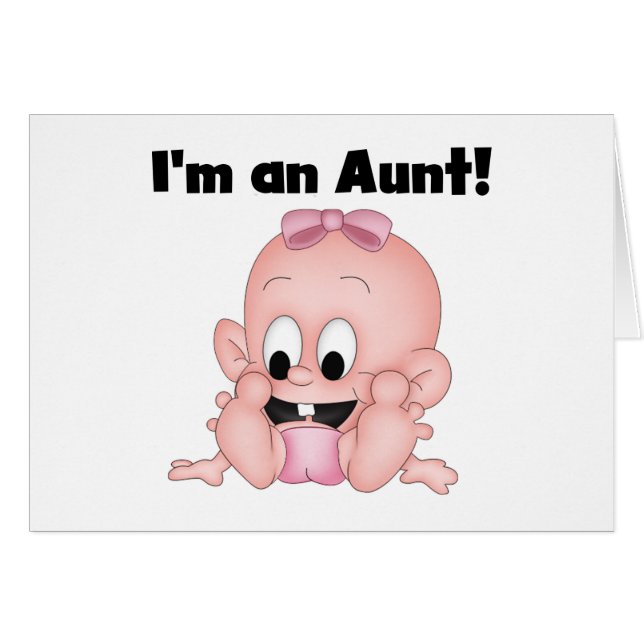 新しい姪のTシャツとギフトのおばさん (正面横)