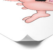 新しい姪のTシャツとギフトのおばさん ポスター (角)