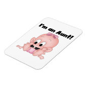 新しい姪のTシャツとギフトのおばさん マグネット (左側)