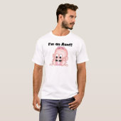 新しい姪のTシャツとギフトのおばさん Tシャツ (正面フル)