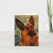 新しい子犬おめでとう! カード (正面)