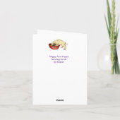 新しい子犬おめでとう🐶 サンキューカード (裏面)