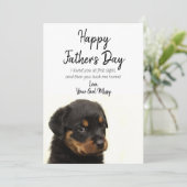 新しい子犬から来た父の幸せな日 シーズンカード (スタンド正面)