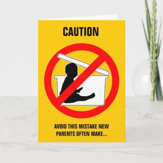 新しい子育ておもしろいカード カード (正面)