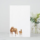 新しい子馬の文房具 便箋 (スタンド正面)